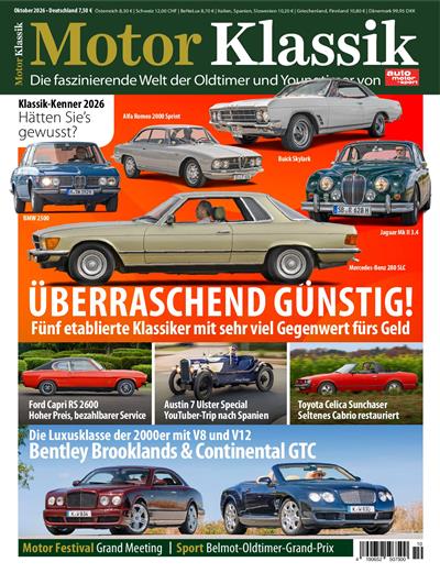 Motor Klassik Ausgabe 2026010