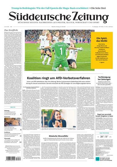 Süddeutsche Zeitung Ausgabe 2025030