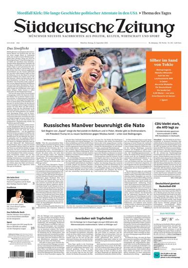 Süddeutsche Zeitung Ausgabe 2025038