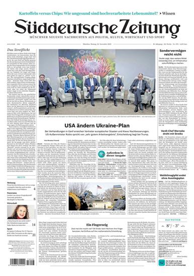 Süddeutsche Zeitung Ausgabe 2025048