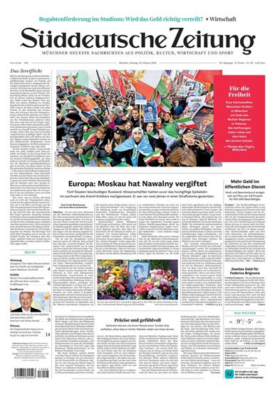 Süddeutsche Zeitung Ausgabe 2026008
