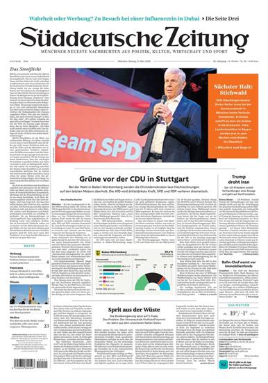 Süddeutsche Zeitung Ausgabe 2026011