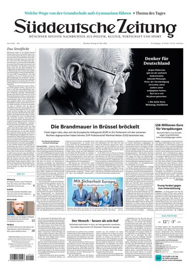 Süddeutsche Zeitung Ausgabe 2026012