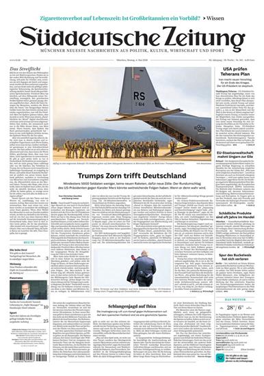 Süddeutsche Zeitung Ausgabe 2026019