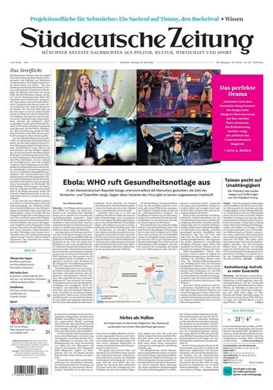 Süddeutsche Zeitung Ausgabe 2026021