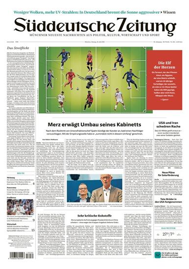 Süddeutsche Zeitung Ausgabe 2026030