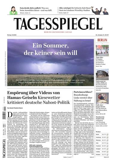 Der Tagesspiegel Ausgabe 2025032