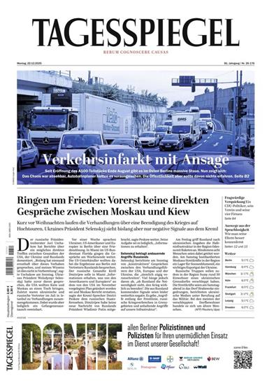 Der Tagesspiegel Ausgabe 2025052