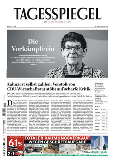 Der Tagesspiegel Ausgabe 2026006