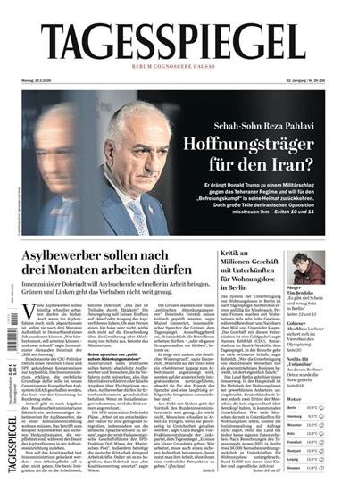 Der Tagesspiegel Ausgabe 2026009