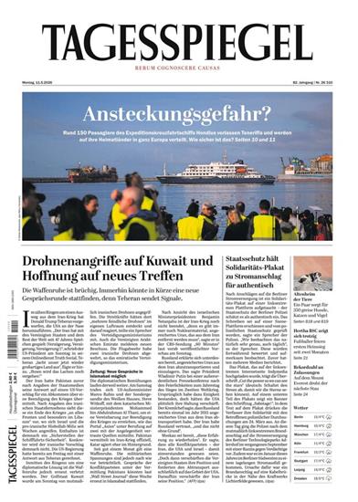 Der Tagesspiegel Ausgabe 2026020