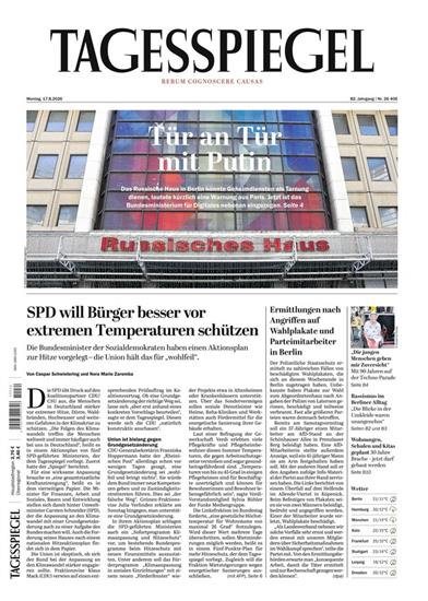Der Tagesspiegel Ausgabe 2026034