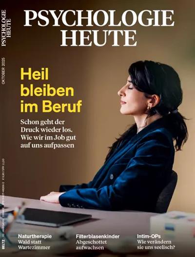 Psychologie Heute Ausgabe 2025010