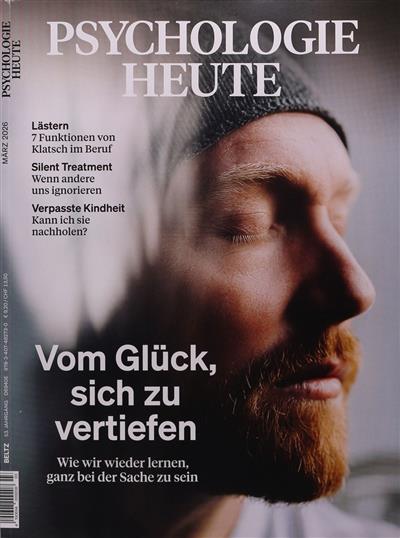 Psychologie Heute Ausgabe 2026003