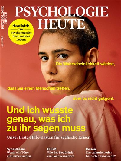 Psychologie Heute Ausgabe 2026007
