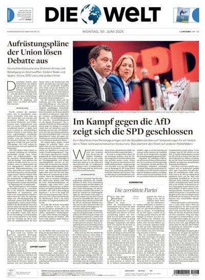Die Welt (Mo-Fr) Ausgabe 2025027