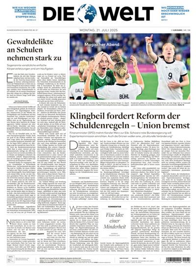 Die Welt (Mo-Fr) Ausgabe 2025030