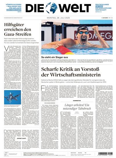 Die Welt (Mo-Fr) Ausgabe 2025031