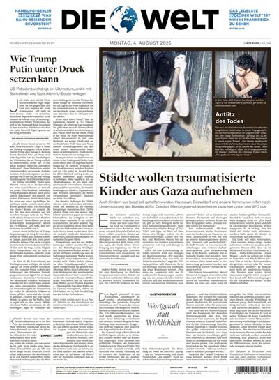 Die Welt (Mo-Fr) Ausgabe 2025032