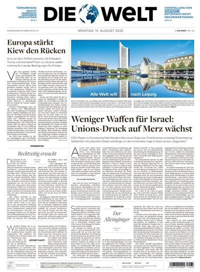 Die Welt (Mo-Fr) Ausgabe 2025033
