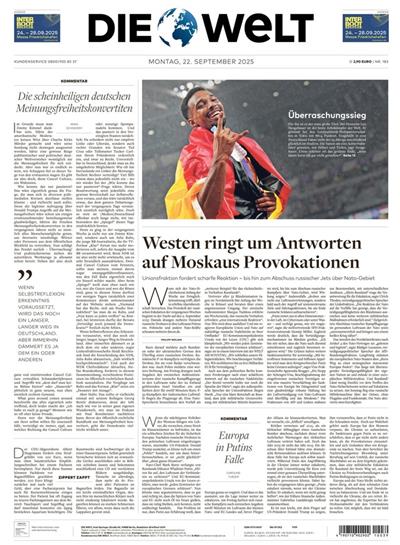 Die Welt (Mo-Fr) Ausgabe 2025039