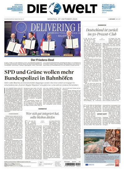 Die Welt (Mo-Fr) Ausgabe 2025044