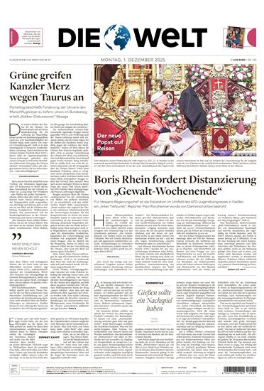 Die Welt (Mo-Fr) Ausgabe 2025049
