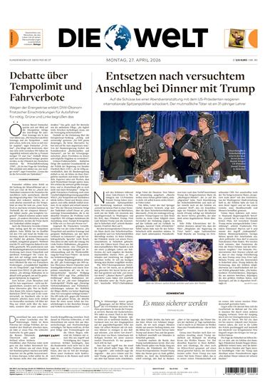 Die Welt (Mo-Fr) Ausgabe 2026018