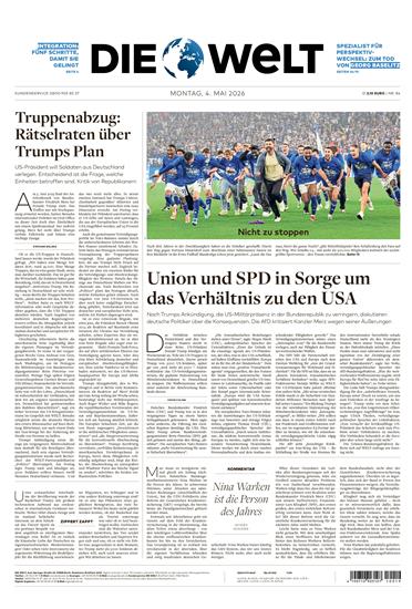 Die Welt (Mo-Fr) Ausgabe 2026019