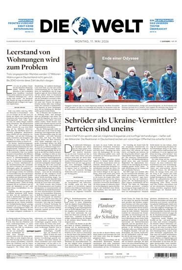 Die Welt (Mo-Fr) Ausgabe 2026020