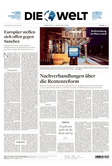Die Welt (Mo-Fr) Ausgabe 2026032