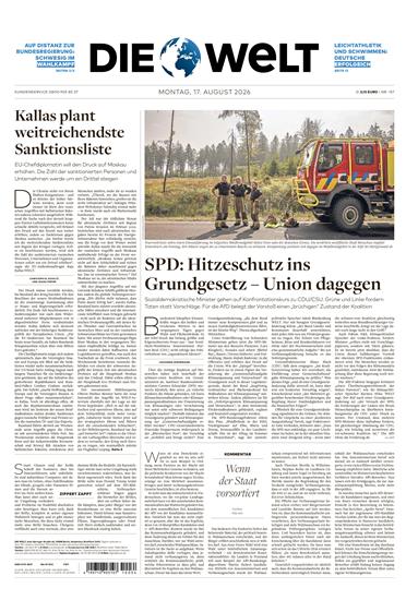 Die Welt (Mo-Fr) Ausgabe 2026034