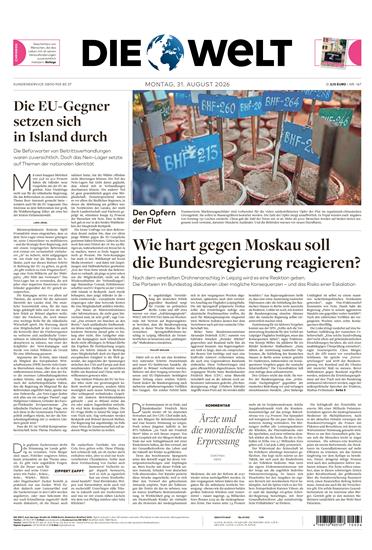 Die Welt (Mo-Fr) Ausgabe 2026036