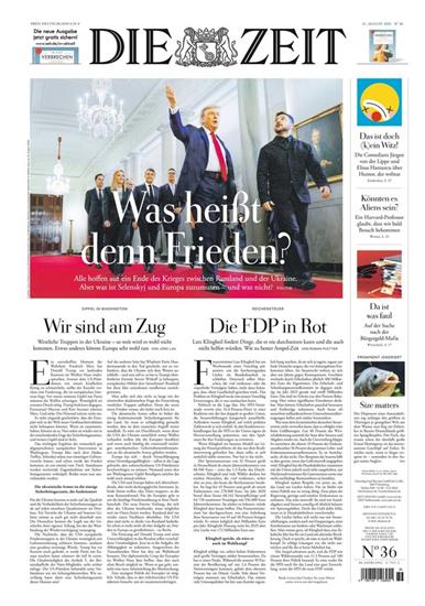 Zeit Ausgabe 2025036