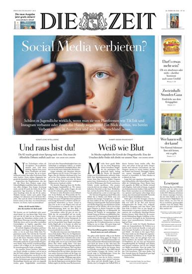 Zeit Ausgabe 2026010