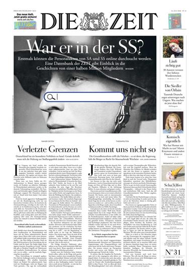 Zeit Ausgabe 2026031