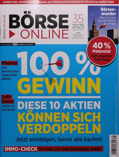 Börse Online (Print) Ausgabe 2025035