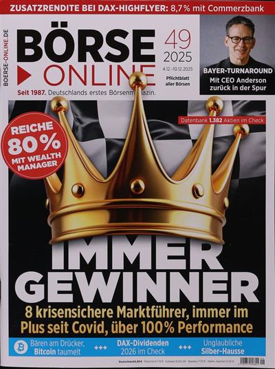 Börse Online (Print) Ausgabe 2025049