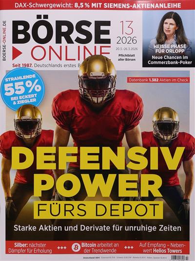Börse Online (Print) Ausgabe 2026013