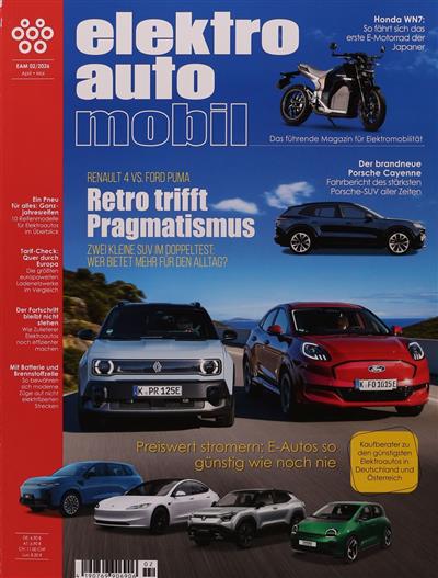 Elektroautomobil Ausgabe 2026002