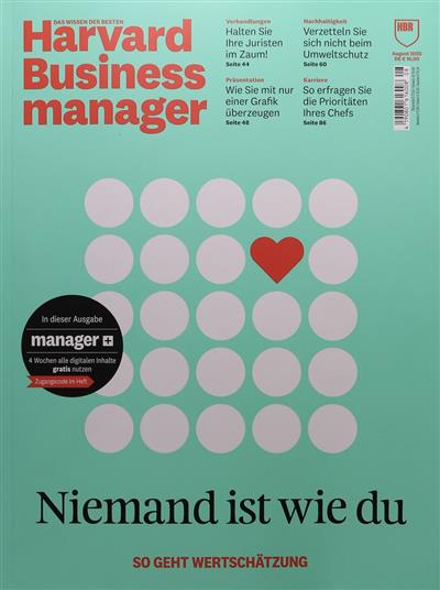 Harvard Business Manager Ausgabe 2025008
