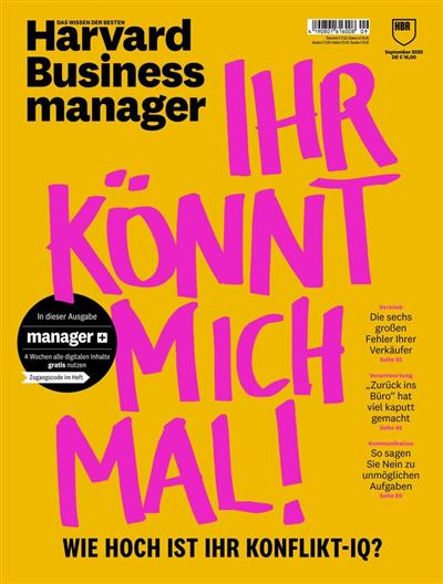 Harvard Business Manager Ausgabe 2025009