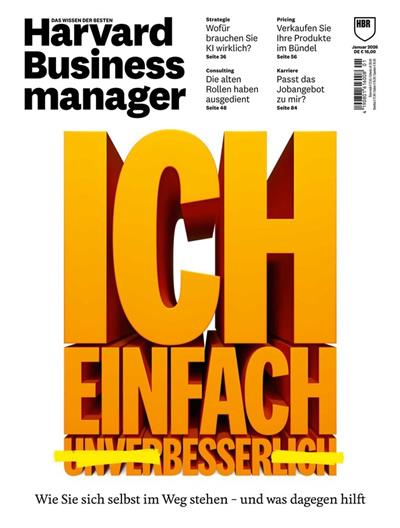 Harvard Business Manager Ausgabe 2026001