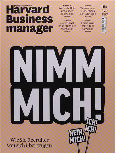 Harvard Business Manager Ausgabe 2026003