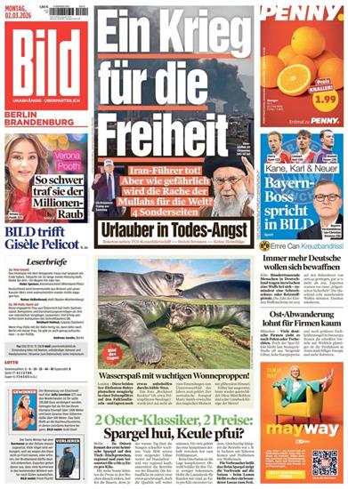 Bild Berlin Brandenburg Ausgabe 2026010