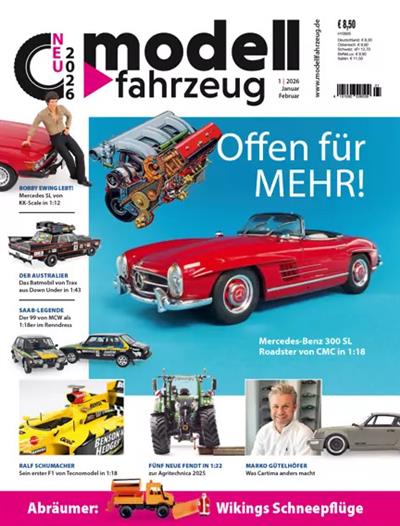 Modell Fahrzeug Ausgabe 2026001