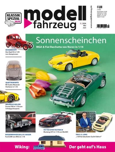 Modell Fahrzeug Ausgabe 2026003