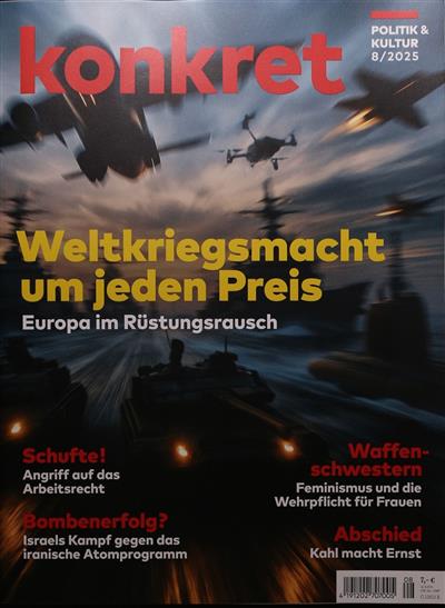 Konkret Ausgabe 2025008