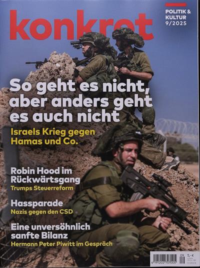 Konkret Ausgabe 2025009