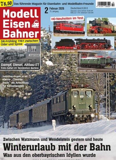 Modell Eisenbahner Ausgabe 2026002